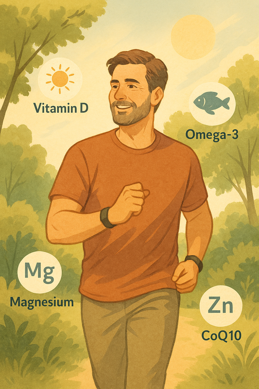 Vital Nutrients for Men Over 40: Fueling Strength, Vitality, and Longevity