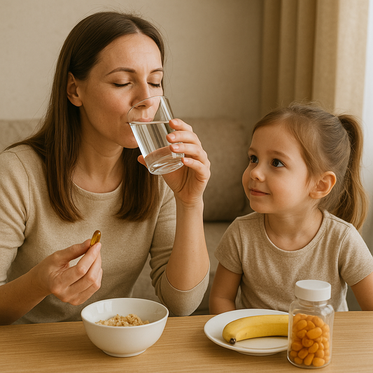 โMom Goes Firstโ โ How Your Supplement Routine Inspires Your Kids