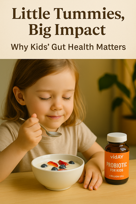 Little Tummies, Big Impact: Why Kidsโ Gut Health Matters