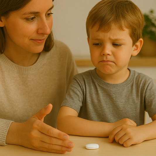 โNot Today!โ โ Gentle Language for When Your Child Refuses Their Vitamins
