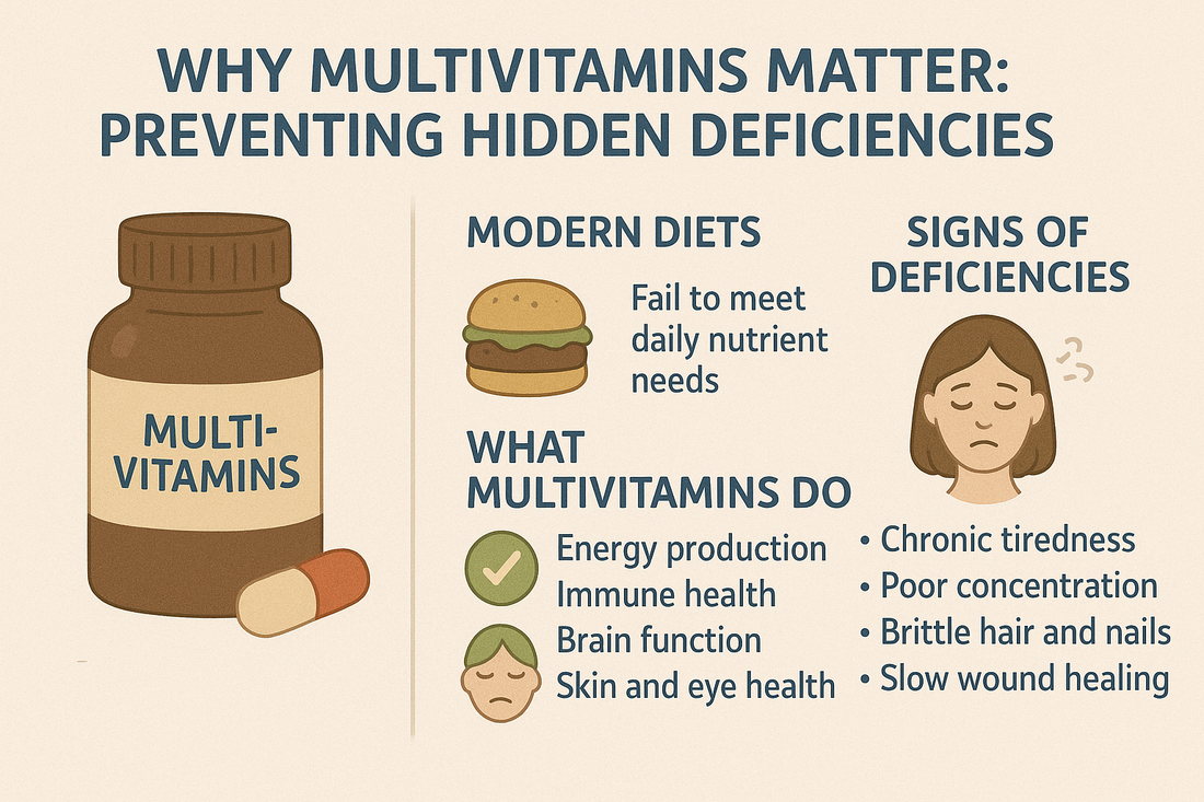 Why Multivitamins Matter: Preventing Hidden Deficiencies