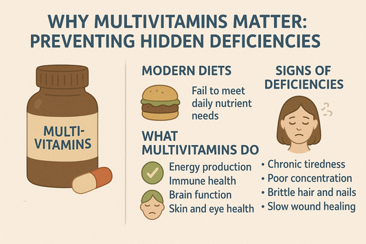Why Multivitamins Matter: Preventing Hidden Deficiencies