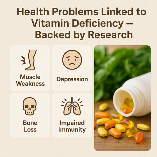 Health Problems Caused by Vitamin Deficiency — Backed by Research