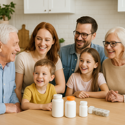 “One Table, All Ages” – A Simple Supplement Guide for the Whole Family