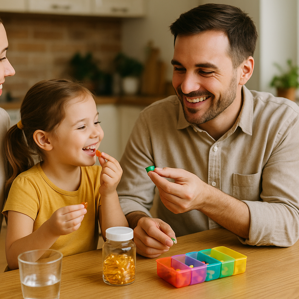 Supplements at the Table: Building a Family Habit