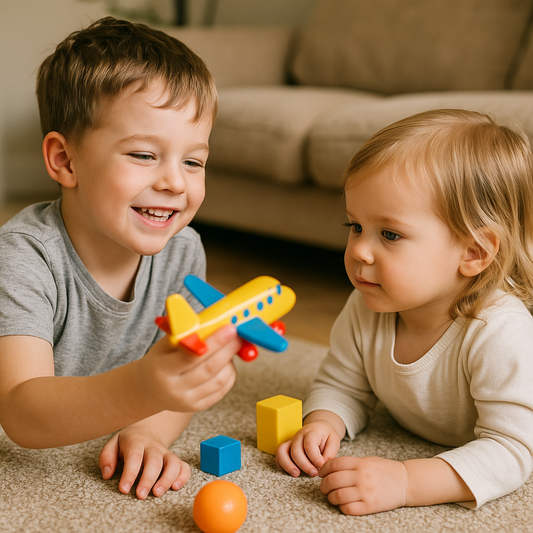 Sharing Toys, Sharing Hearts: What Siblings Learn Through Play