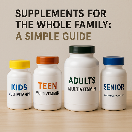 Supplements for the Whole Family: A Simple Guide