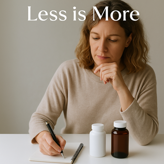 Less is More: Choosing Only What Your Body Needs