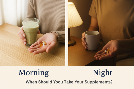 Morning vs. Night: When Should You Take Your Supplements?