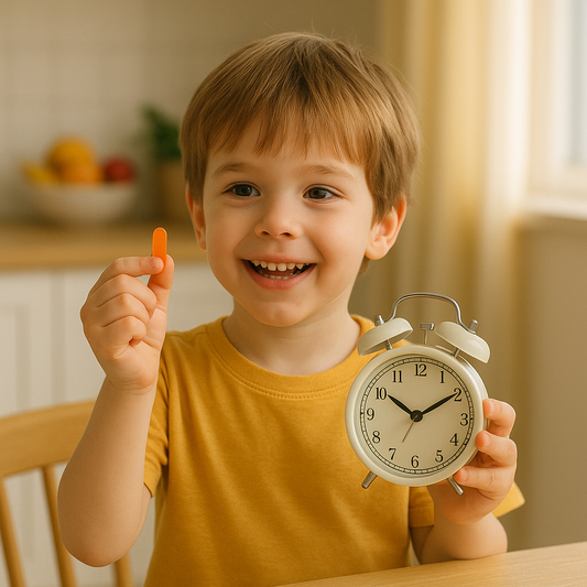 Golden Hour: Finding the Best Supplement Time for Your Child