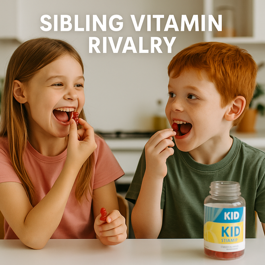 Sibling Vitamin Rivalry – Turning Competition into Fun