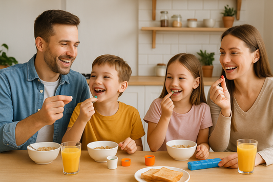 “Building a Family Health Habit: Taking Supplements Together”