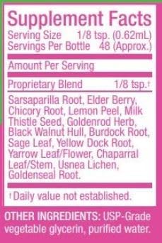 Cedar Bear Herbal Detox for Kids is a Liquid Herbal Supplement That Helps The Immune System & Protects Organs That are Often affected 1 fl oz / 30 ml