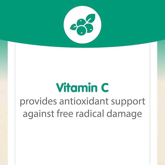 Natural Factors Kids Chewable Vitamin C 500 mg, Supports Immune Health, Bones, Teeth and Gums, Tropical, 90 Wafers