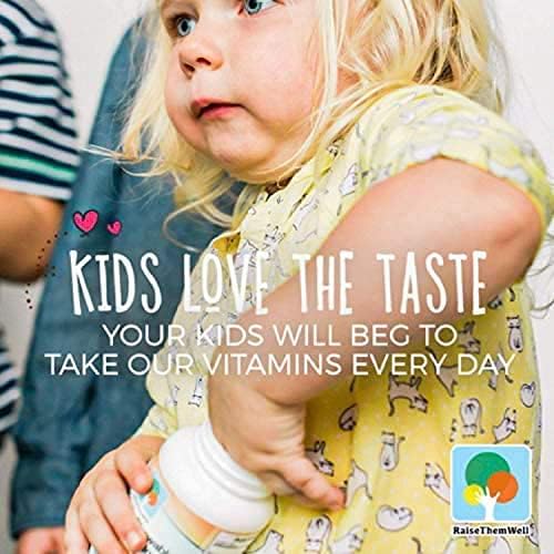 Mag Focus | Maganesium Citrate & B-6 for Kids| Natural Strawberry Flavored Magnesium Focus Supplements and Great Tasting Chewable Multivitamin for Kids Bundle