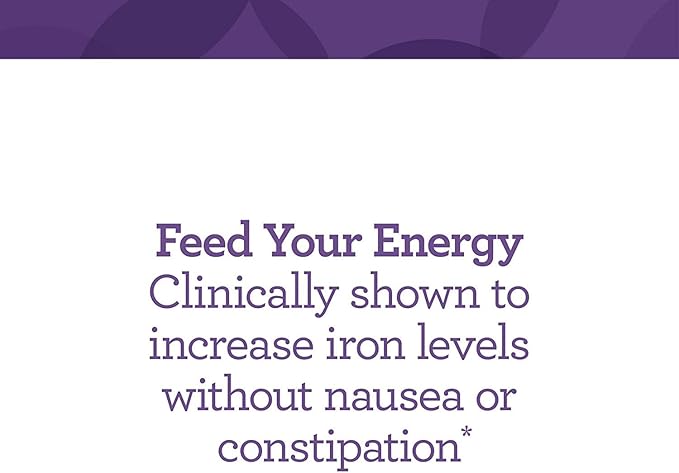 INNATE Response Formulas Iron Response - Daily Iron Supplement - Clinically Shown To Increase Iron Levels - Vegan, Non-GMO, and Kosher - Made Without 9 Food Allergens - 90 tablets (90 servings)