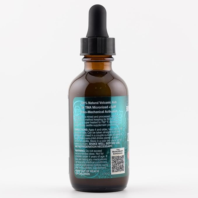 Zeolite for Kids - Delicious Berry-Flavored Zeolite Liquid Suspension with Probiotics - Natural Support for Kids' Health - 2 Fl Oz
