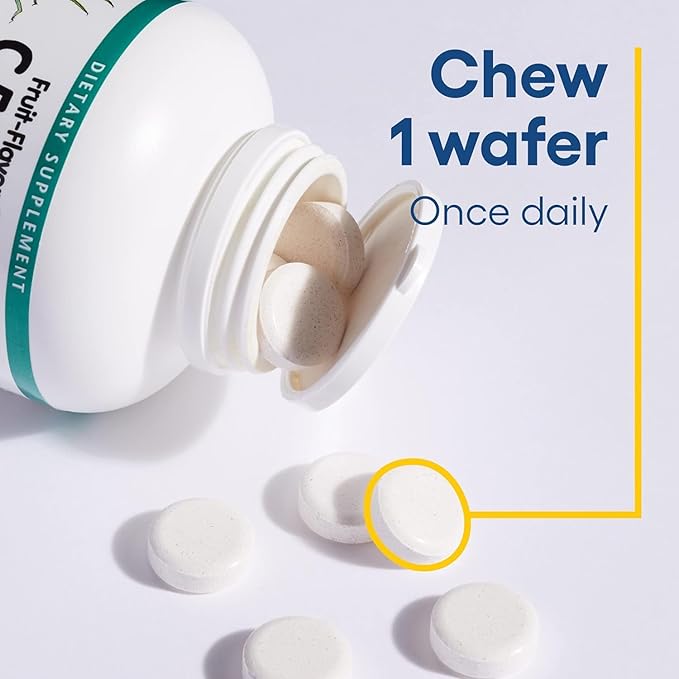 Natural Factors Kids Chewable Vitamin C 500 mg, Supports Immune Health, Bones, Teeth and Gums, Tropical, 90 Wafers
