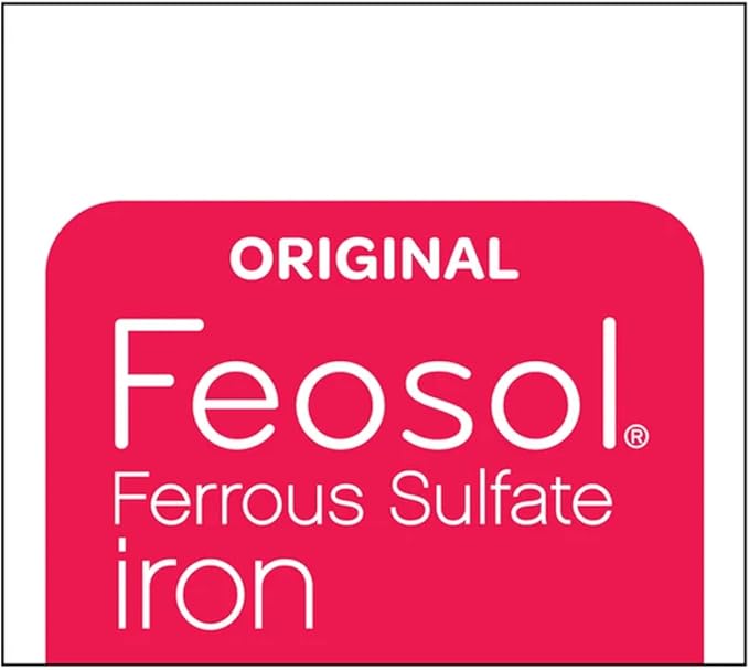 Feosol Original Ferrous Sulfate Iron Supplement , 120 CT (Pack of 3)