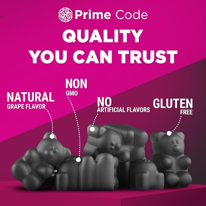 Vitamin B12 Gummies for Women & Men, 20mg Iron Supplement for Adults, Free Blood Builder for Anemia, Vitamin B12 Gummies with Iron & Natural Blackberry Flavor, Vegan, Non-GMO, 30 Day Supply