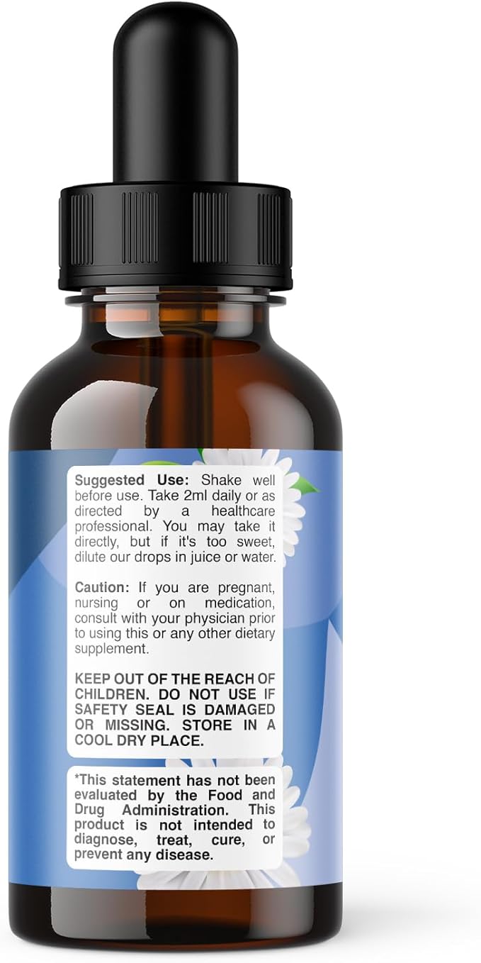 Phytoral Potent L-Theanine Liquid Drops - High Absorption L-Theanine for Kids & Adults Calm & Relaxation Support - Premium Quality Drops Ideal for Children and Adults Liquid 30 Servings