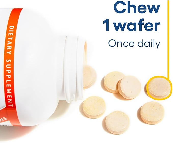 Natural Factors, Kids Chewable Vitamin C 500 mg, Supports Immune Health, Bones, Teeth and Gums, Tangy Orange, 180 Count (Pack of 1)