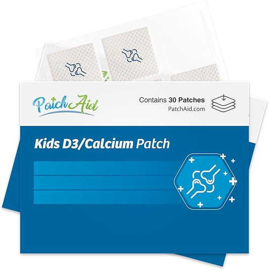 Kids D3/Calcium Topical Patch by PatchAid 30-Day Supply