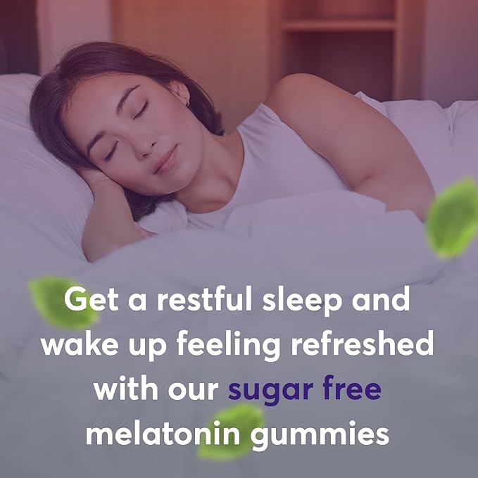 FIOR Sugar Free Blue Raspberry 60-Count Melatonin Gummies 5mg Sleep Aids for Adults & Kids. Gummy Vitamins for Sleep. Adults & Kids Melatonin & L-Theanine Gummies Natural Herbal Sleep Aid.