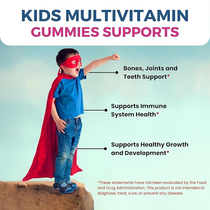 Halal Kids and Adult Multivitamin Gummies, Complete Daily Nutritional Support for Family, Vegetarian, Supports Energy and Healthy Growth, Made in USA - Halal Vitamins