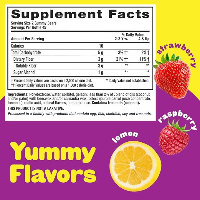 L'il Critters Kids Multivitamin Gummies, 190 Count & Fiber Gummies for Digestive Support, 90 Count