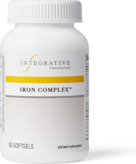 Integrative Therapeutics - Iron Complex - 50 mg of Iron per Serving- Supports Energy and Stamina* - 90 Softgels