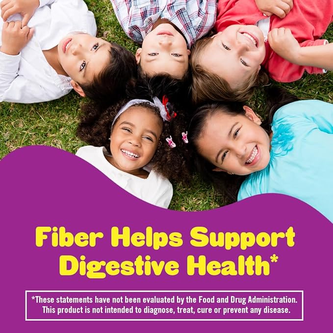 L’il Critters Fiber Daily Gummy Supplement for Kids, for Digestive Support, Berry & Dulcolax Kids Soft Chews Saline Laxative Watermelon Gentle Constipation Relief, Magnesium