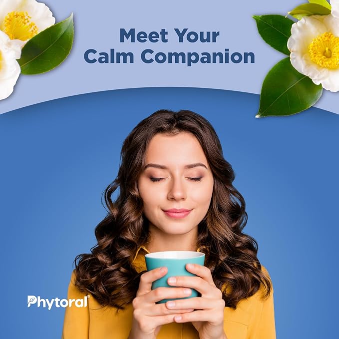 Phytoral Potent L-Theanine Liquid Drops - High Absorption L-Theanine for Kids & Adults Calm & Relaxation Support - Premium Quality Drops Ideal for Children and Adults Liquid 30 Servings