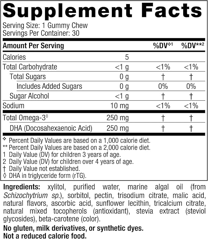 Nordic Naturals Starter Pack - Children's DHA Veg Gummy Chews and Kids Vitamin C Gummies