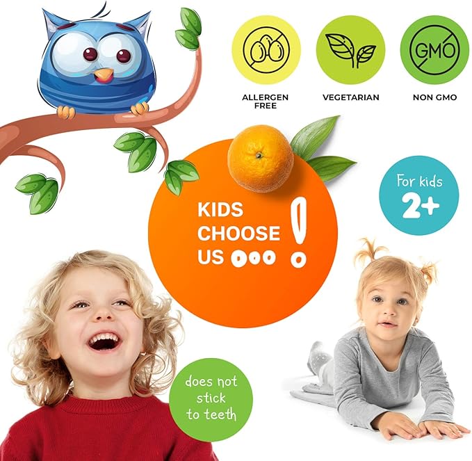 DR. MORITZ Kids Multivitamin Gummies and Vegan Omega 60 Softgels