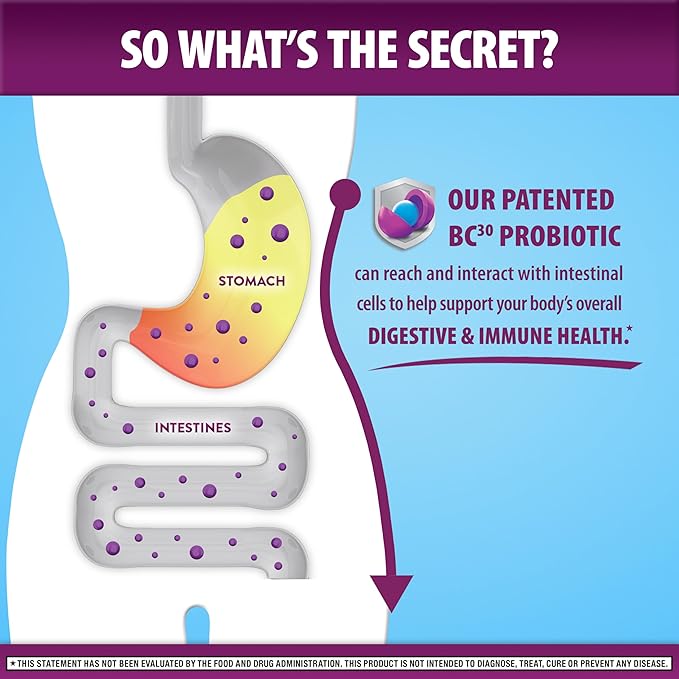Digestive Advantage Daily Probiotic Gummy for Kids, Multi, Natural Fruit Flavours, 80.0 Count