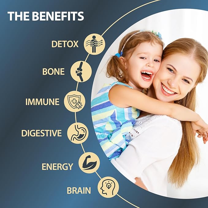 Zeolite Drops for Kids and Adults, Zeolite Clinoptilolite Liquid with Methyl Vitamin B12 & D3, Monk Fruit Flavor, 2 Fl Oz