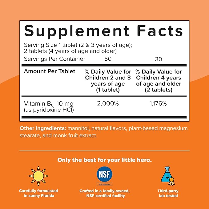 Renzo's Vitamins Mighty Kid Bundle - Iron Supplements for Kids, Vitamin D3 for Kids, and Bright & Brainy Vitamin B6