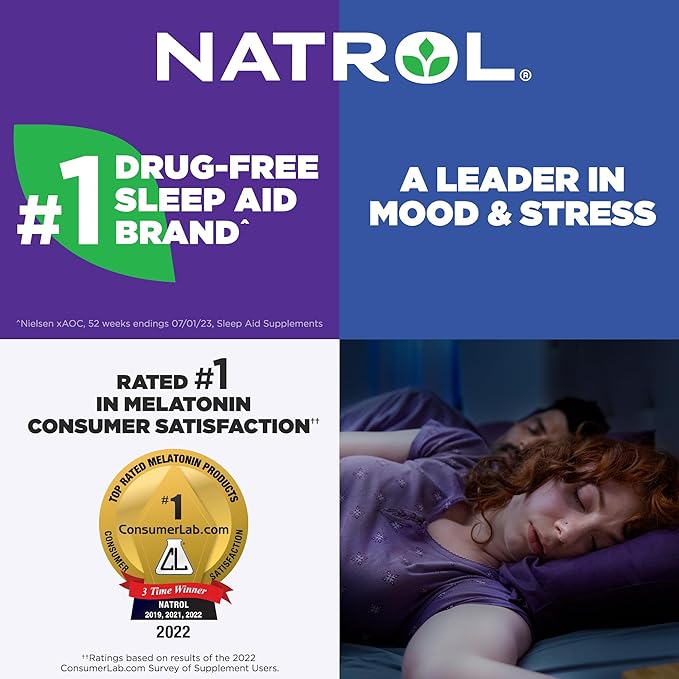 Natrol Kids Melatonin 1mg, Supplement for Restful Sleep, Sleep Gummies for Children, 60 Raspberry-Flavored Melatonin Gummies, 60 Day Supply