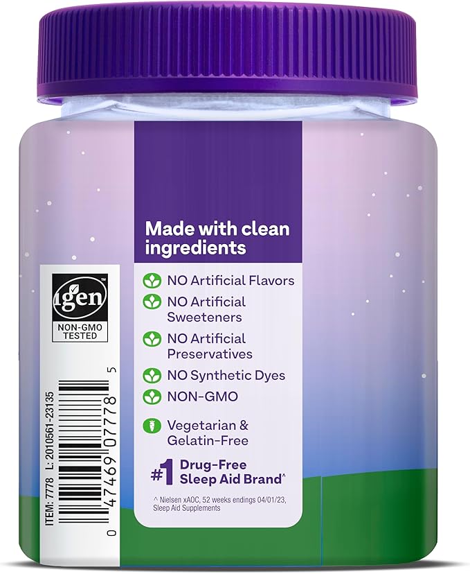 Natrol Kids Sleep+ Calm, Melatonin and L-Theanine, Supplement for Restful Sleep and Calming, Sleep Gummies for Kids, 60 Strawberry-Flavored Melatonin Gummies, 60 Day Supply