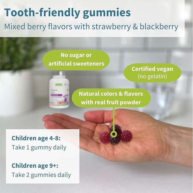 Vegan Omega-3 Algae Oil + Advanced Kids Multivitamin Gummy Bundle, High Concentration DHA & EPA + Vitamin A, B, C, D3 & E, Clean Ingredients 60 Softgels + 90 Berry Flavor Gummies, by Igennus