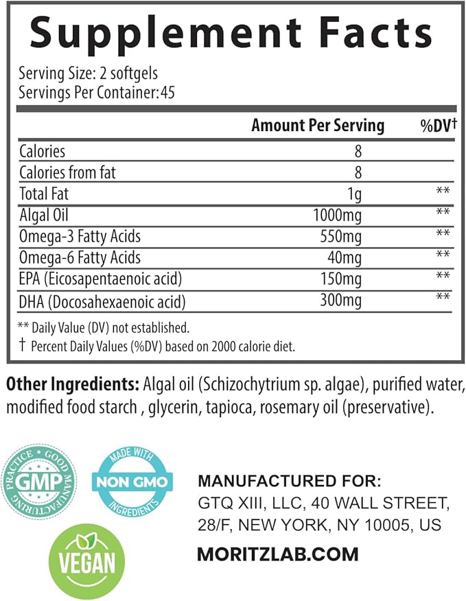 DR. MORITZ Omega 3 Gummies for Kids and Adults