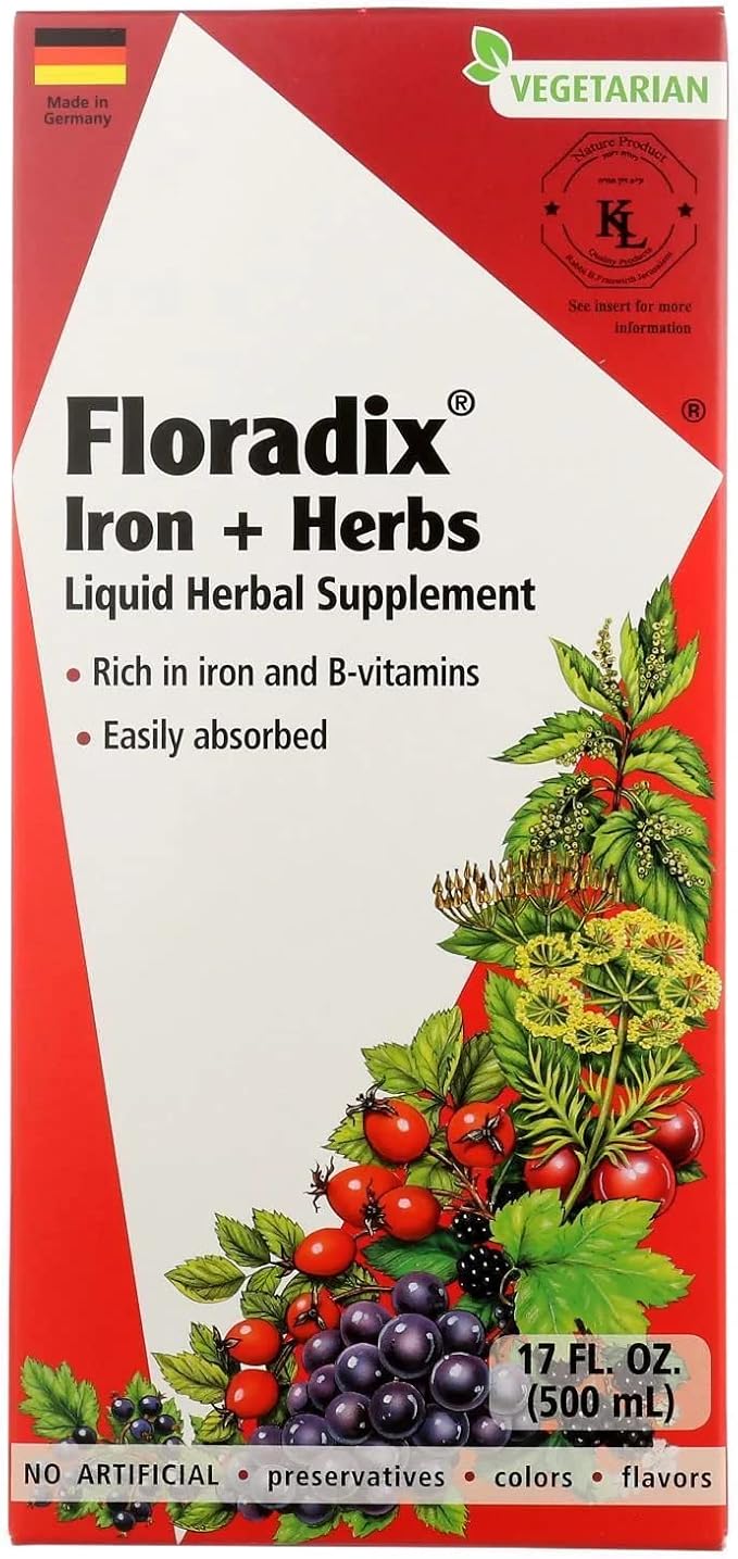 FLORADIX Iron & Herbs, 17 FZ