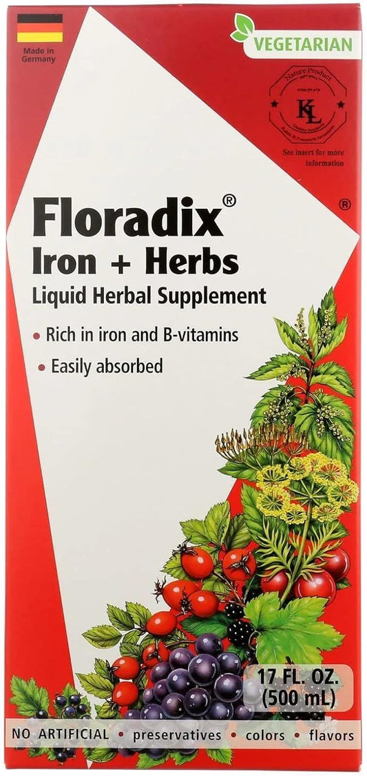 FLORADIX Iron & Herbs, 17 FZ