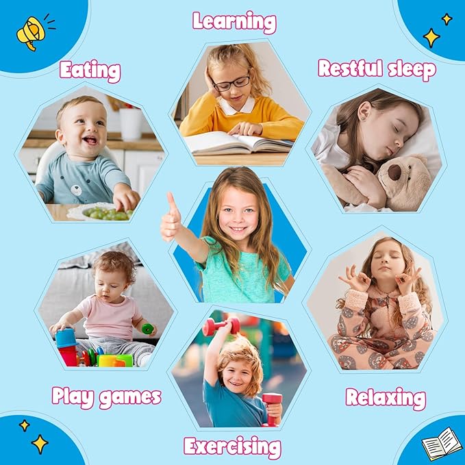 Kids Magnesium Glycinate Liquid Drops with Omega-3, Ashwagandha, Vitamin B6, D3, K2, Calcium & Chamomile - Magnesium Drops for Kids Sleep, Calm, Focus, Brain & Mood - Strawberry Flavor