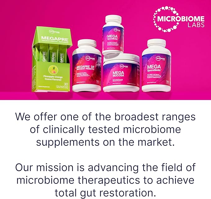 Microbiome Labs MegaSporeBiotic Kids Probiotic - Spore Based Gummy Probiotics for Kids - Supports Gut Health & Immunity with Bacillus Probiotic Blend - Berry Flavored (30 Gummies)