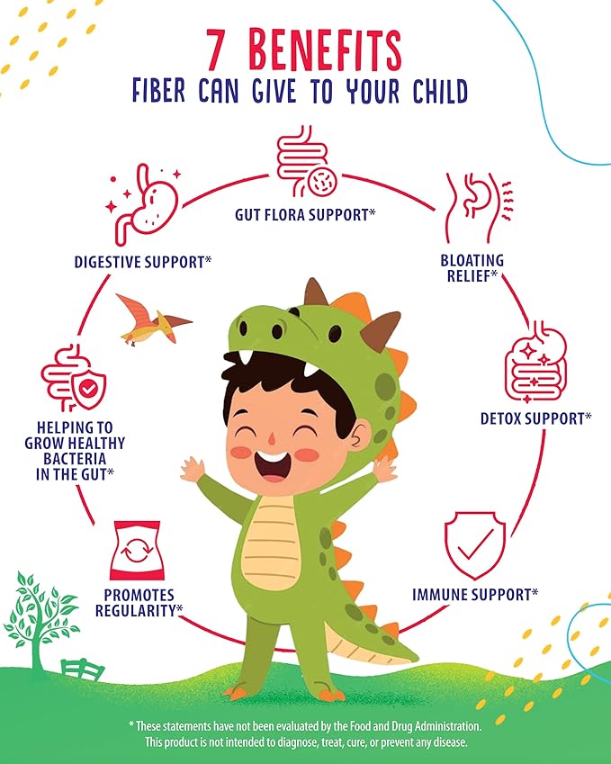 SUNNY SAM Fiber Gummies for Kids & Adults - Fiber Chewable Immunity Gummy