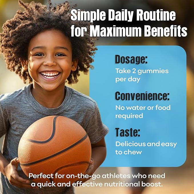 IMPACT Supergreens & Youth Athletic Gummies Bundle – Daily Multivitamin & Superfood Support for Kids & Adults – Fiber, Essential Nutrients, Omega-3, Zinc, & Immunity Boost – Vegan & Gelatin-Free (60)