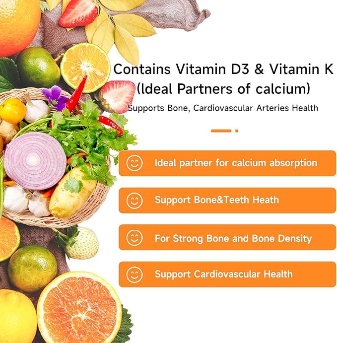Height Growth Maximizer - Growth Vitamins for Teens Height Bone Strength & Grow Taller Naturally, Kids Vitamins GMO-Free, Ages 10+, 120 Tablets
