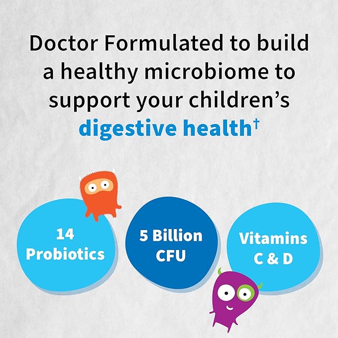Garden of Life Women's Multivitamin, Kids Probiotics with Vitamin C & D, 240 Count, 30 Chewables